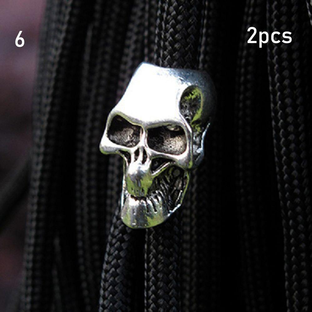 Пряжка Металлические подвески Череп Паракорд Браслет Аксессуары Бусины Паракорд Нож Ремешки Украшения