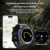 Точные GPS-смарт-часы 5 АТМ Водонепроницаемые Встроенный двухдиапазонный GNSS Компас Военные Спортивные Смарт-часы Мужские Новые