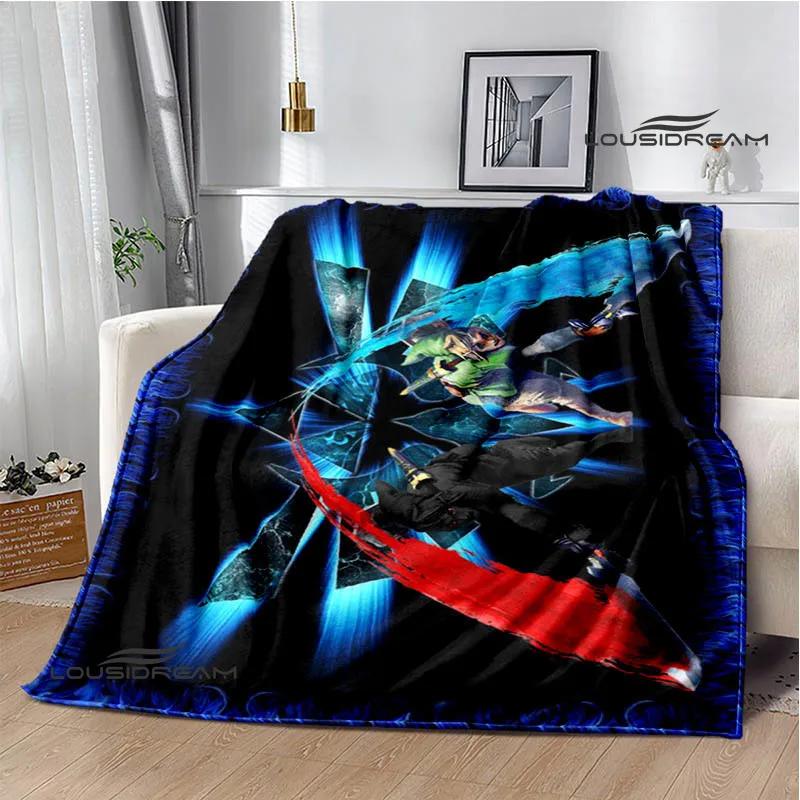 3D Z-Zeldas Cartoon blanket Warm Flannel blankets Soft and comfortable blanket Home Travel Blankets bed linings Birthday Gift