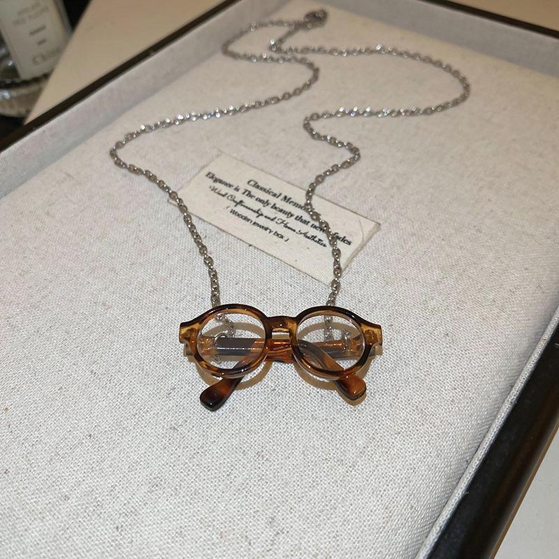 Роскошный кожаный кошелек для монет и наушников в корейском стиле, ожерелье с ключичной цепочкой