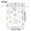 Strap Snowflake Design Organza Bags Drawstring Candy Pouch Gift Pouches Jewelry Packaging Bags