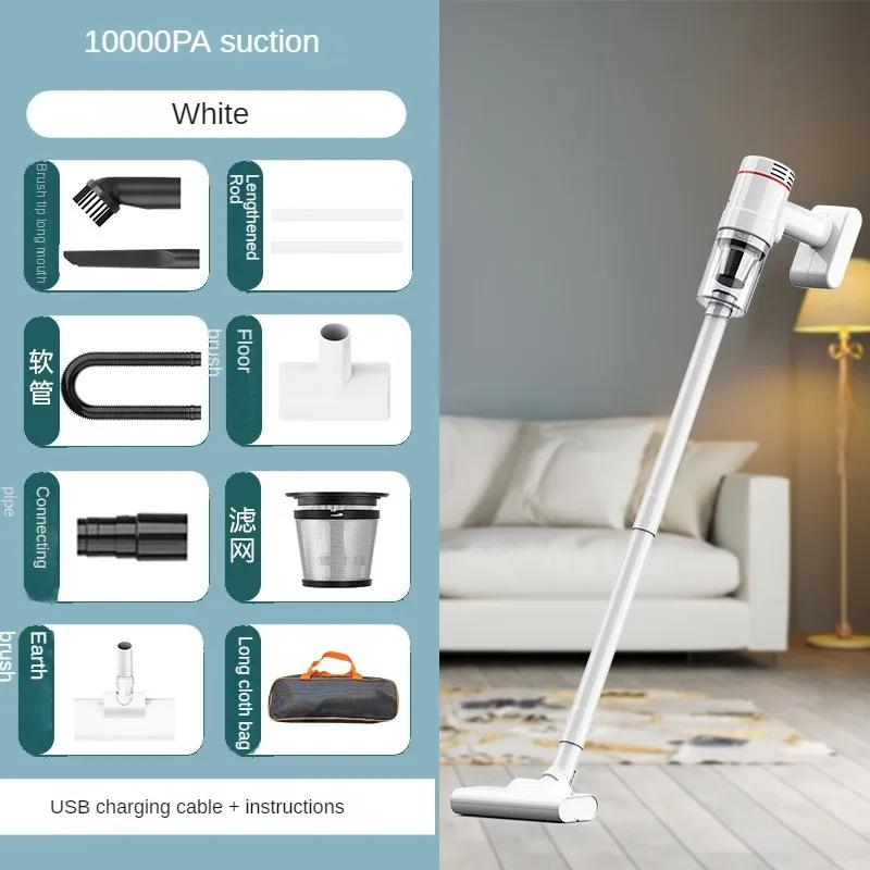 19000 Па автомобильный пылесос беспроводной ручной мощный всасывающий пылесос с вращением на 360° для дома и автомобиля двойного назначения портативный беспроводной пылесос