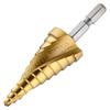 TOP Industrial Hex Shank Spiral Step Drill for Electric Gold Type Drill Bit Made In Japan (TOP) Drills, (Metalworking), ESD422SG, Tsubame-Sanjo,