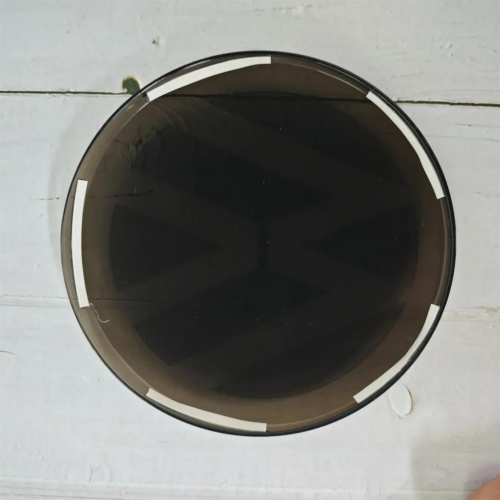 For VW VOLKSWAGEN New 2pcs Front and Rear Emblem For VW Golf 6/Golf 7/Golf 7.5/Golf 8 Not Affect ACC Modified Black Label Flat M