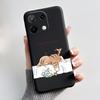 Shockproof Phone Case For Umidigi G9C Soft Silicone Black Casing Aesthetic Romantic Beach Moonlight Pattern Candy Shell