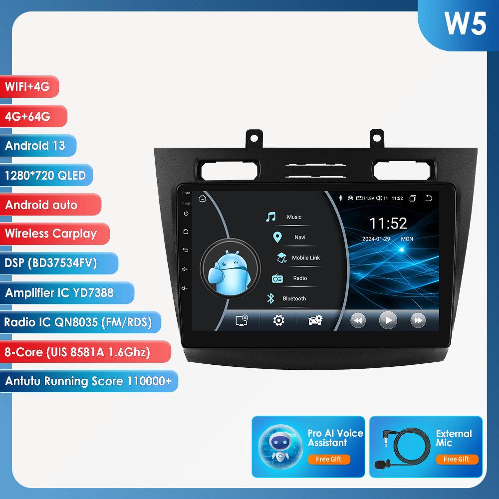 Hizpo 8-ядерный Carplay 4G 10,1-дюймовый автомобильный интеллектуальный Android-радиоприемник для Ford Transit Connect 2005-2014 Tourneo Connect интеллектуальный экран DSP