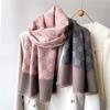 Winter Women's Scarf Luxury Design Double Sided Cashmere Feel Scarf Warm Scarf Shawl