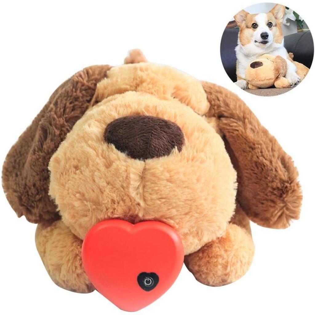 Heartbeat Pet Training & Anxiety Relief Plush Toy for Smart Dogs & Cats