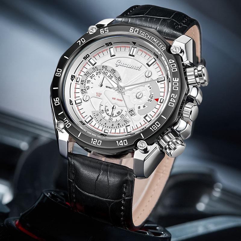 GUCAMEL Новые часы Электронные часы Часы-календарь Наручные часы