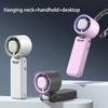 Портативный маленький USB-вентилятор для путешествий, перезаряжаемый, на подставке, мини-ручной вентилятор, удобный, со светодиодным цифровым дисплеем, турбовентилятор, аксессуары для наращивания ресниц