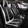 5 мест Универсальный чехол для автомобильного сиденья Зимний чехол для автомобильного сиденья Универсальный 5 комплектов Авто Подушка для сиденья Кожа