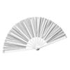 Solid Color Folding Fan Chinese Style Kung Fu Dance Performance Handheld Fan Portable Summer Cooling Fan Decoration Party Accessories