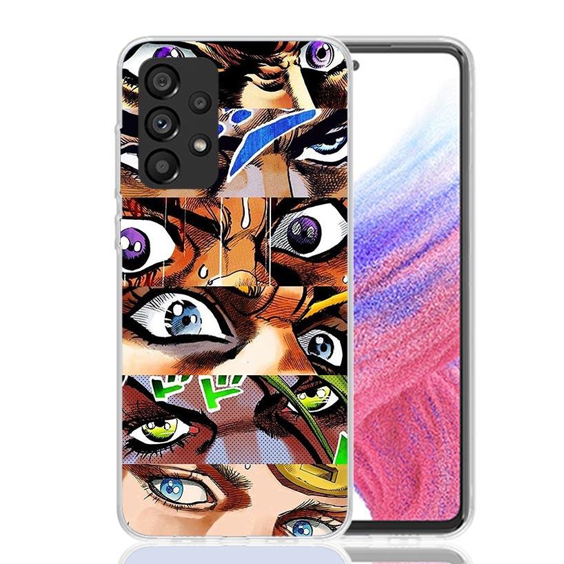 Чехол для телефона Anime JoJo's Bizarre Adventure для Samsung Galaxy A17 A16 A15 A14 A13 A56 A55 A54 A53 A36 A35 A34 A33 A26 A25 A24