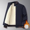 Autumn and Winter Fleece Thickened Men's Premium Business Jacket Fashion Jacket