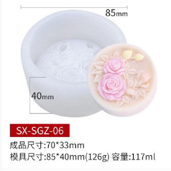 Пион, роза, силиконовая форма для мыла, форма для выпечки помадки, торта, сделай сам, ароматерапия, инструменты для украшения свечей, мыло ручной работы