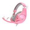 HYPERX Cloud Stinger Pink игровая гарнитура совместимая легкая 2 года гарантии производителя для работы дома удаленная работа видеоконференция удаленная работа розовый