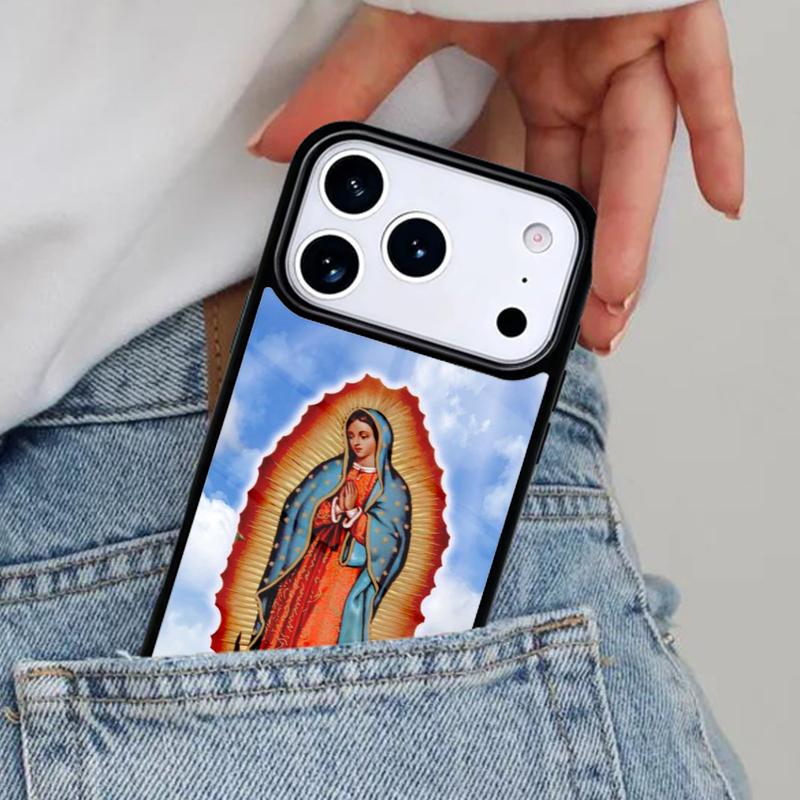 Чехол для телефона «Дева Гваделупская» для iPhone 17 Pro Max 12 13 14 15 16e 17 Pro Max Plus Air Cover