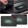 Car Badge Styling Non-Slip Mat Center Dashboard Anti-slip Pad Interior for Discovery Range Rover Evpque Defender Car Eyeglass Rover L322