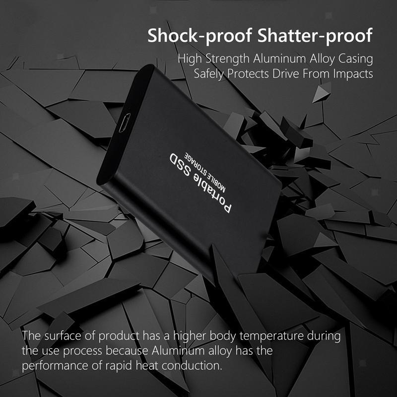 Эксклюзивный трансграничный ультратонкий высокоскоростной SSD мобильный жесткий диск расширения - Большая емкость, Совершенно новый твердотельный накопитель