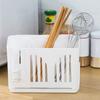 Home Chopsticks Storage Rack Cage Wall-mounted Drain Spoon Fork Knife Holder