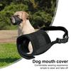 Dog Muzzle Adjustable Fastener Tape Dog Mouth Guard Comfortable Anti-Barking Pet Mouth Cover Pet Supplies