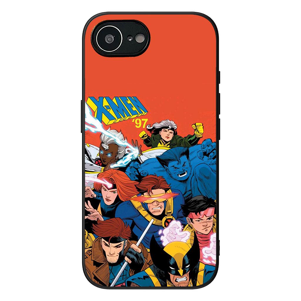 Чехол для телефона X Men Marvel Wolverine Xmens для Apple iPhone 16 15 14 11 Pro Max 7 8 Plus SE2 SE3 SE 2022 2020