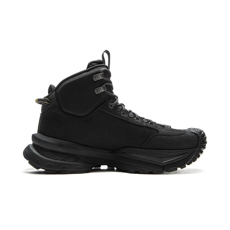 Li Ning Outdoor CF Tracing, Высокие походные ботинки Xingchuan, Унисекс, Ночной черный AHTU015-4