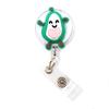 Silicone Fruits Nurse Badge Reel ID Card Retractable Badge Holder  Hospital Use