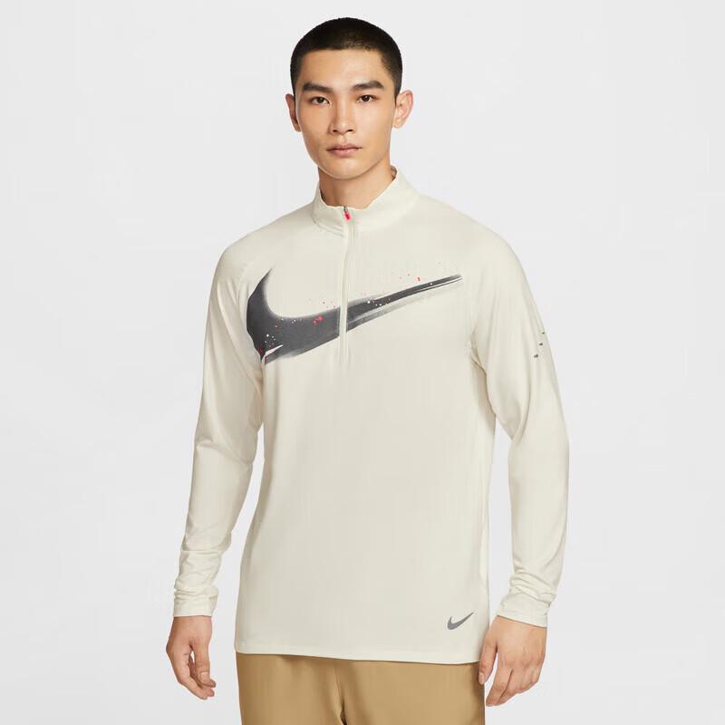 Nike Мужская дышащая повседневная вязаная рубашка с длинным рукавом