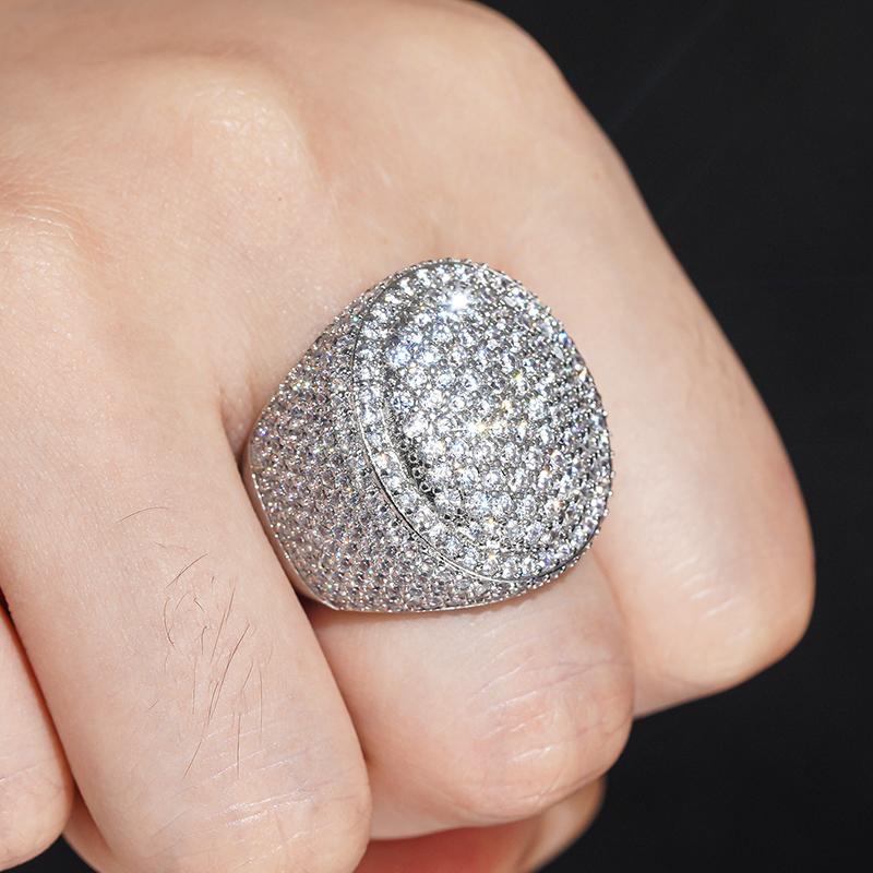 Huitan Geometric Design Women Ring for Wedding Engagement Luxury Full Shining CZ Party Fashion Accessories Lady Charming Jewelry 1