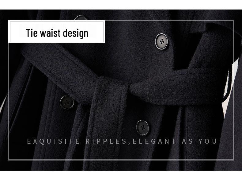 Унисекс кашемировое шерстяное пальто Осень/Зима 2025 - Business Casual