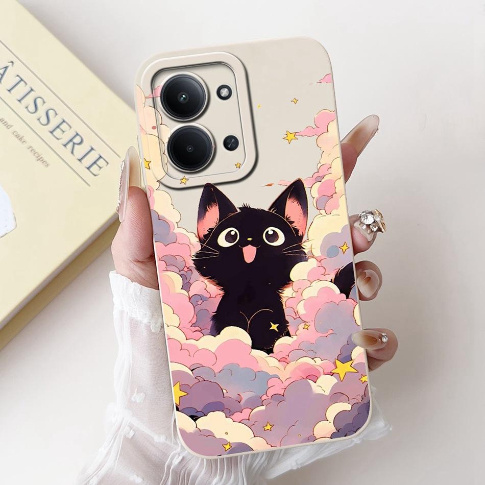Для Xiaomi Poco C85 4G Милый Кролик Кошка Мультяшный Чехол Для Poco C85 C 85 4G Ударопрочный Мягкий Силиконовый Чехол