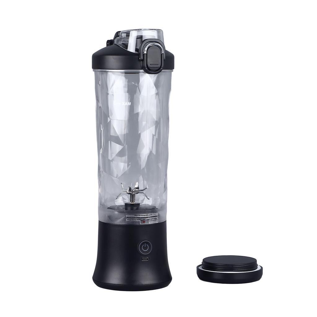 Portable Blender 600ml Large Capacity Versatile Rechargeable Shakes and Smoothie Blender Juicer Cup
