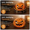 Stress Reduction Sensory Toy 1/6Pcs Halloween Dumpling Relief Toy, Devil Pumpkin Eyeball Skeleton Squeeze Shaped Anxiety Dough Bun Fidget with