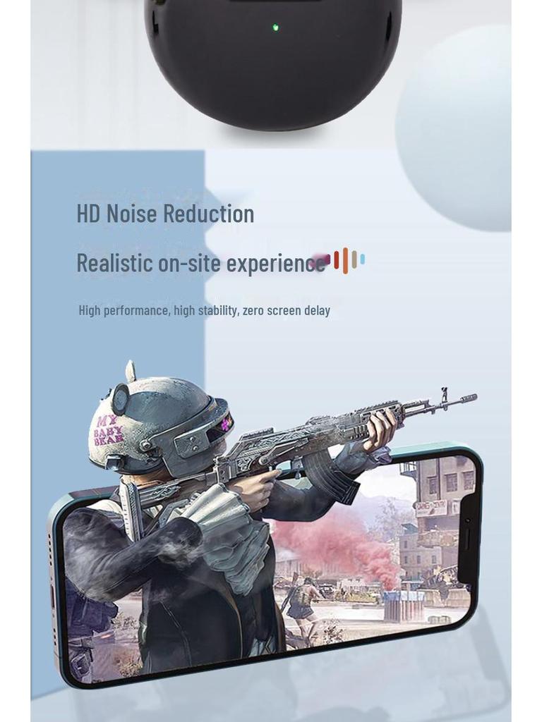 Pro6 Wireless Bluetooth Headset I12 TWS Macaron: Noise-Reduction, Mini Design