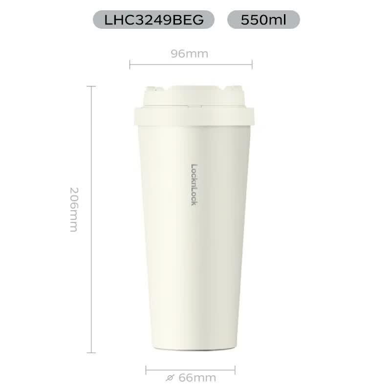 LOCK&LOCK Vitality Series 550ML Thermal Coffee Mug