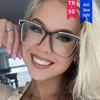 TR90 Large Cat Eye Cutout Slimming Glasses - Fashionable Eyeglass Frame for Women, Internet Celebrity Style