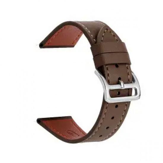 Ремешок из натуральной кожи 20 мм 22 мм для Huawei Gt3gt4/Por, кожаный ремешок, ремешок для умных часов, браслет, спортивный браслет Samsung