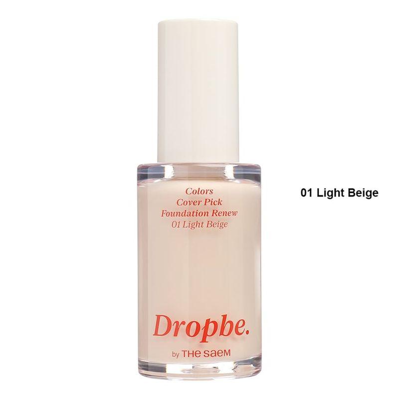 The Saem Dropbe. Цвета Покрытие Тональная основа Renew - 2 цвета