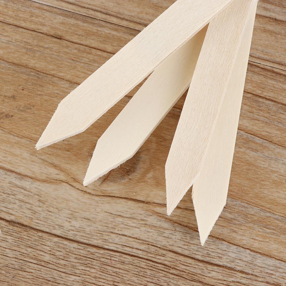 10PCS Mini Marker Greenhouse  Garden Tools Plants Tags Wooden Chalkboard Classification Marker