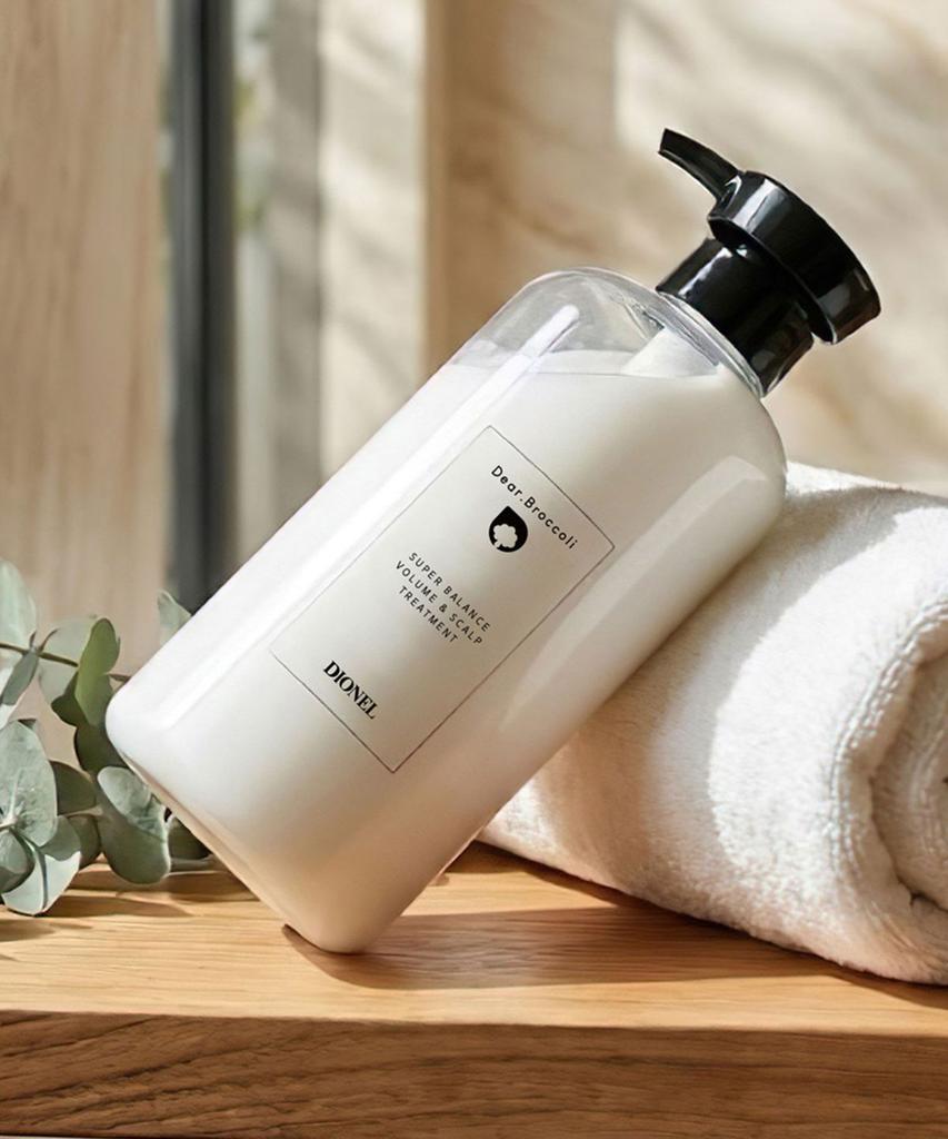Dear Broccoli Super Balance Volume & Scalp Treatment 750ml (2 bottles)