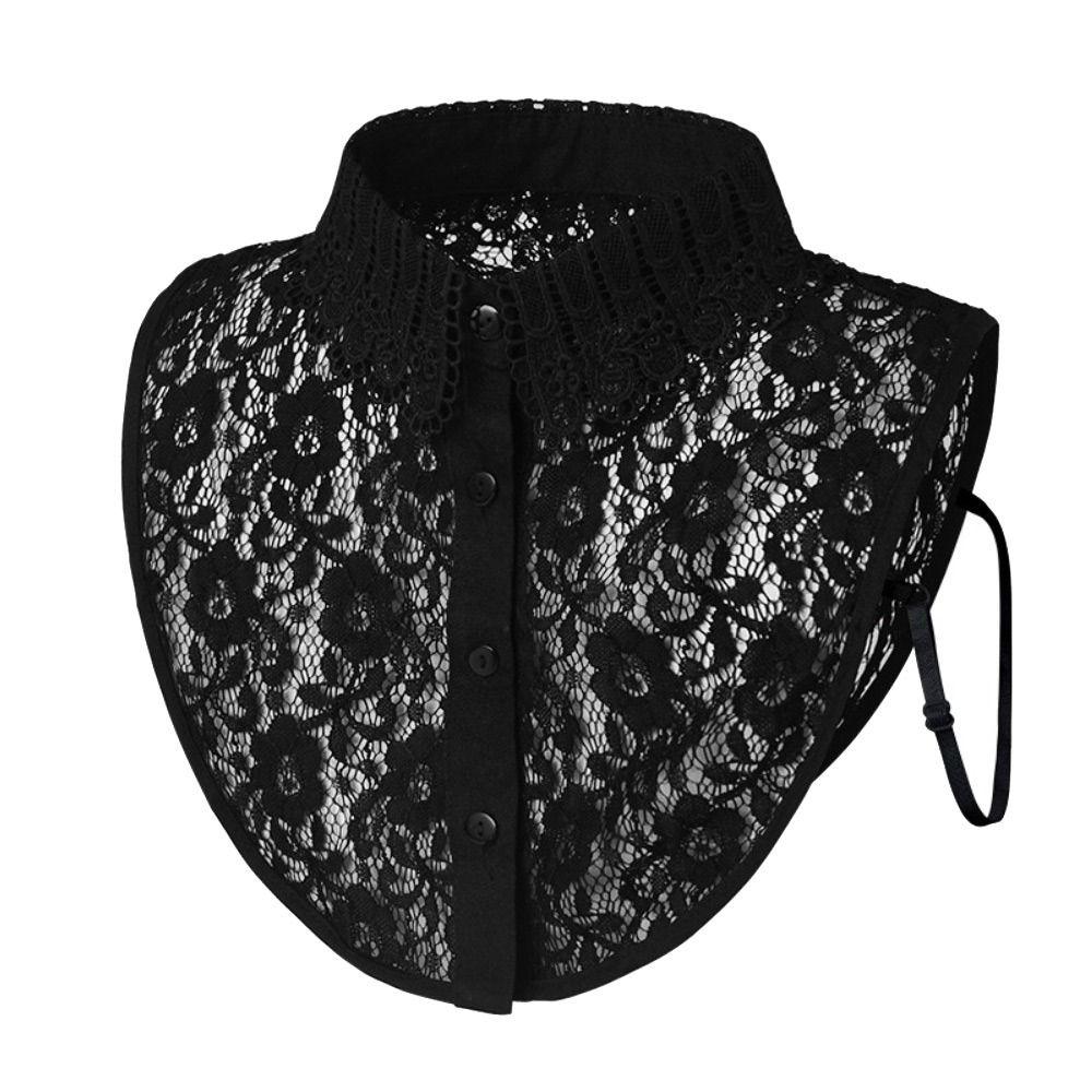 Neck Scarf Detachable False Collar DIY Shawl Wrap Neckline Detachable Adjust Clothes Women Girls