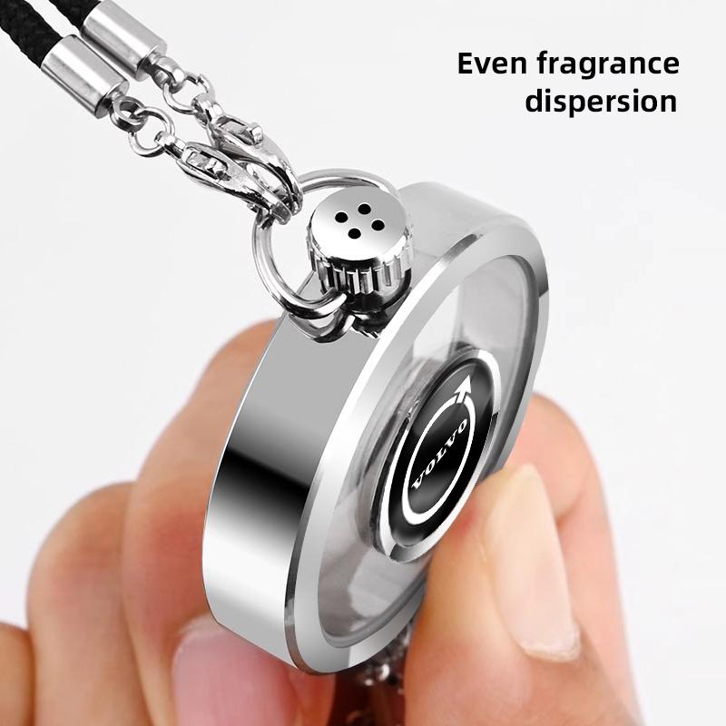 brpez4 Car Perfume Pendant Air Freshener Hanging Perfume Empty Bottle Diffuser For Volvo EX30 EX90 EM90 C40 S40 S80L XC-Classic V60 V40