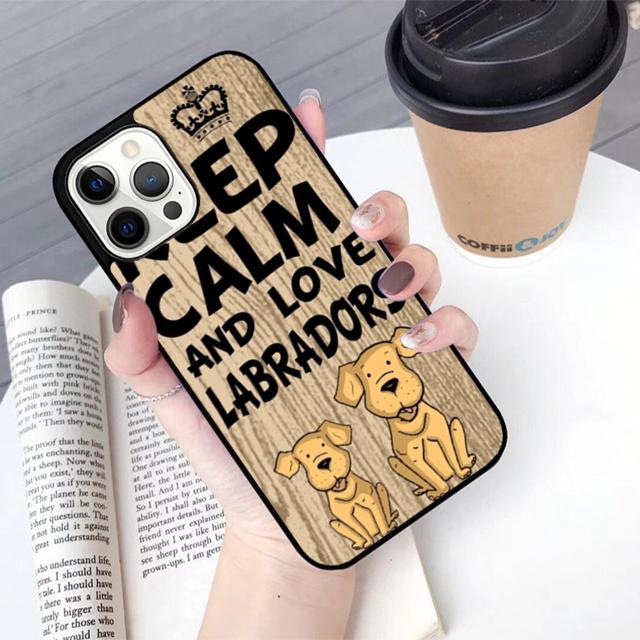 Милый щенок лабрадора Собака Чехол для телефона Для iPhone 17 Air 16 15 14 Plus apple 16 11 12 13 Pro Max coque