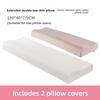 Natural Latex Long Pillow Double Size Extended Children Couples Massage Neck Support Bedding Accessories Soft Hard Adjustable