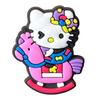 Одиночная штука Мультяшные мягкие резиновые ПВХ подвески для обуви Hello Kitty - Набор из 83 штук для DIY Подарочный набор