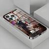 Все мы мертвы Чехол для телефона Для iPhone17 16 16e 15 14 13 12Plus Mini Pro Max Гальванизированный стеклянный Чехол для телефона
