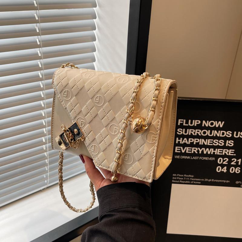 Сумка Новая Повседневная Ромбовидная Универсальная Наплечная Сумка-Мессенджер Маленькая Квадратная Сумка