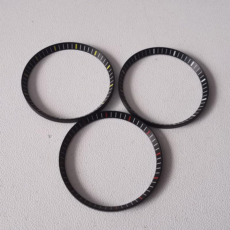 30,5*27,5 мм Мод Масштаб Метка Часы Кольцо Циферблата Латунь Для SKX007 SRPD NH35 NH36 Механизм Корпус Часов Инструмент для Ремонта Детали