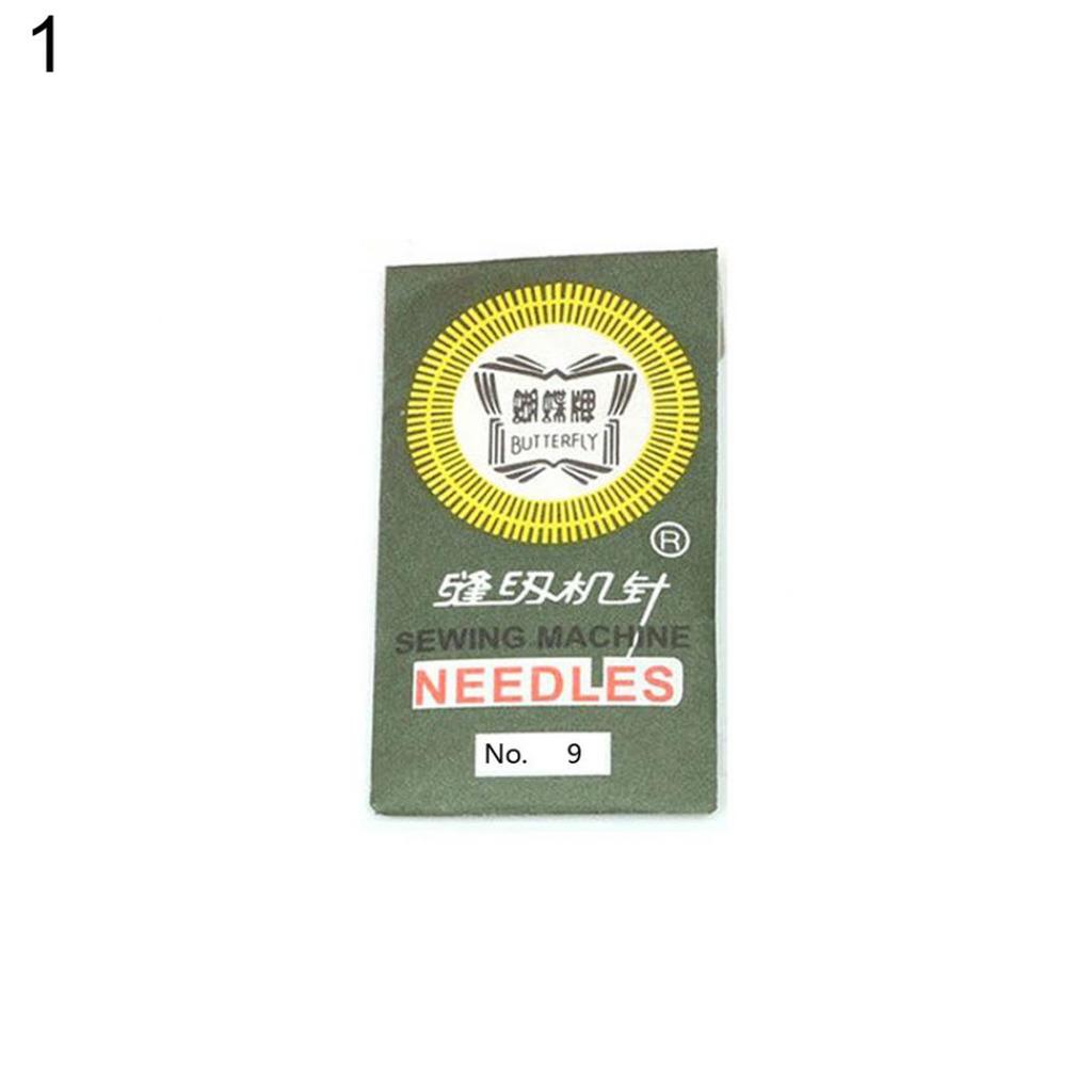 Модные булавки для бытовых нужд 10 шт./упаковка нитяные иглы 9/11/12/14/16/18/20 Верх для бытовых швейных машин случайного цвета